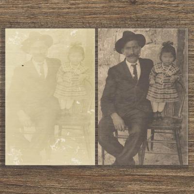 Photo Found in Old Mexico - vintage photo restoration by Jack